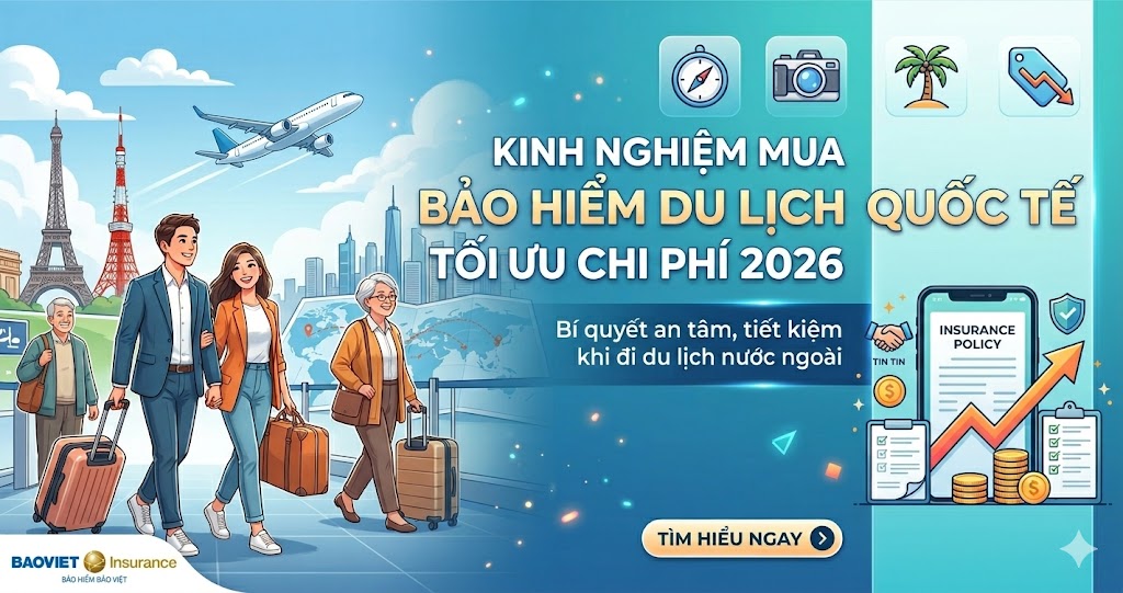 Kinh Nghiệm Mua Bảo Hiểm Du Lịch Quốc Tế Tối Ưu Chi Phí 2026
