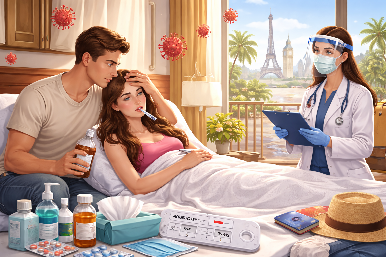 Quyền lợi nhiễm covid19 - Bảo hiểm du lịch