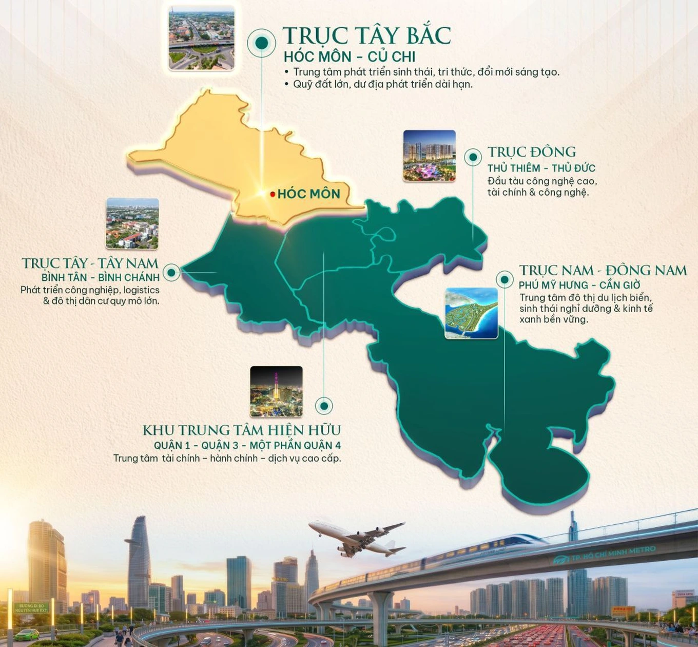 Tây Bắc sẽ là cực tăng trưởng mới của TPHCM