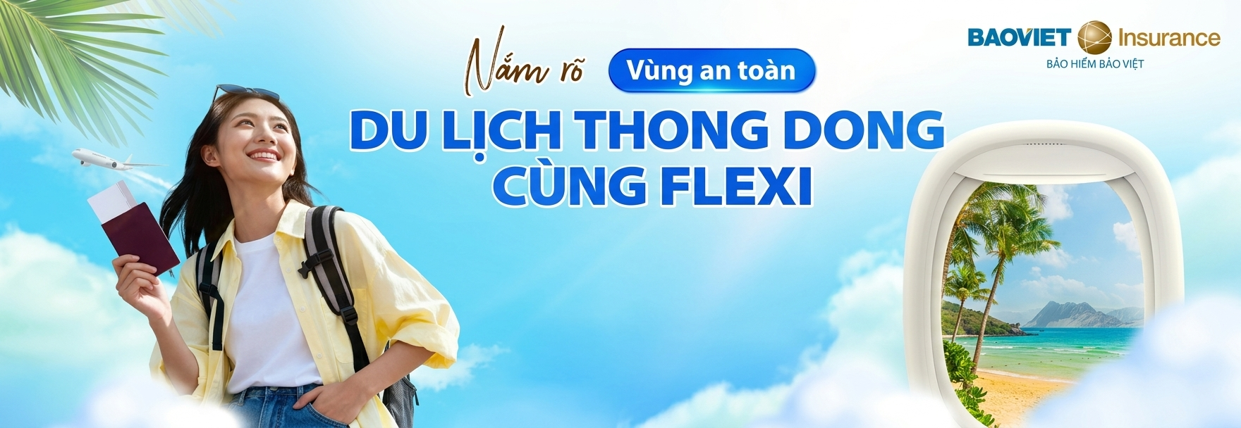 Bảo Hiểm Du Lịch Quốc Tế Flexi - Bảo Việt Gia Định